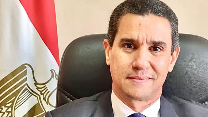 السفير راجي الاتربي مساعد وزير الخارجية للشؤون الاقتصادية 