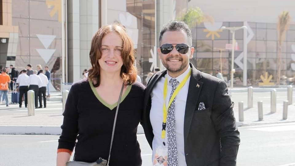 مازن الغرباوي رئيس المهرجان