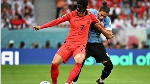 مباراة أوروجواي وكوريا الجنوبية