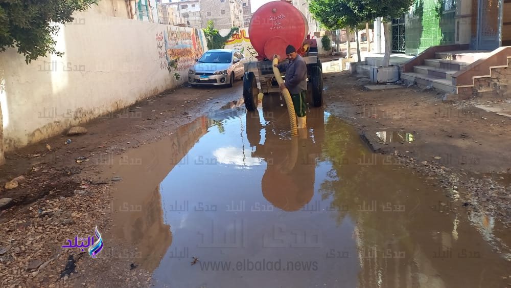 رفع مياه الأمطار