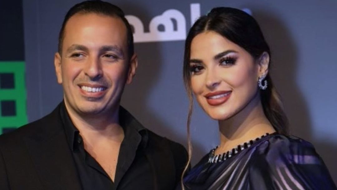 نورهان منصور وزوجها
