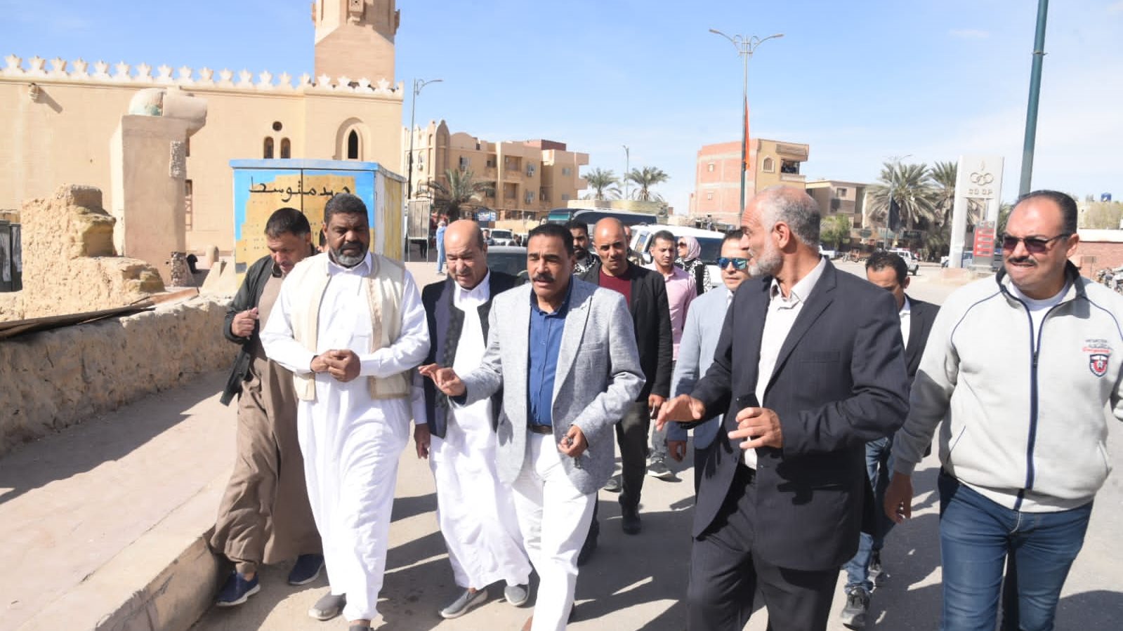 محافظ مطروح يتفقد واحة سيوة 