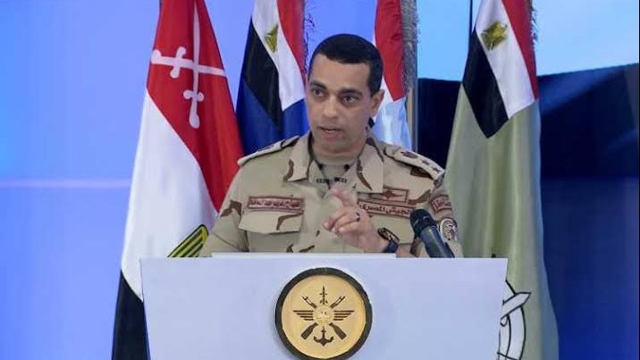 المتحدث العسكري العقيد أركان حرب غريب عبد الحافظ
