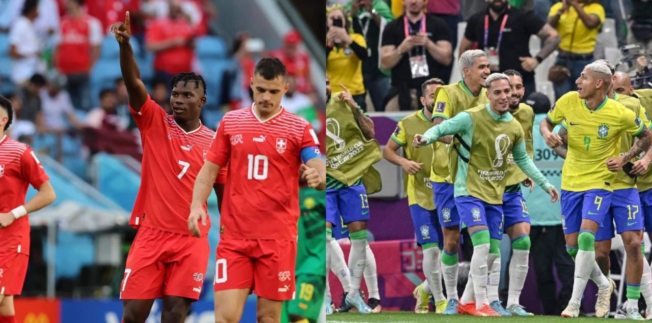 البرازيل وسويسرا 