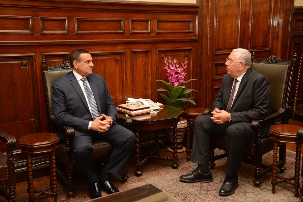 وزيرا التنمية المحلية والزراعة 