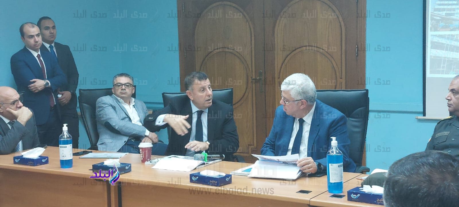 جولة وزير التعليم العالي للمدينة الطبية بجامعة عين شمس