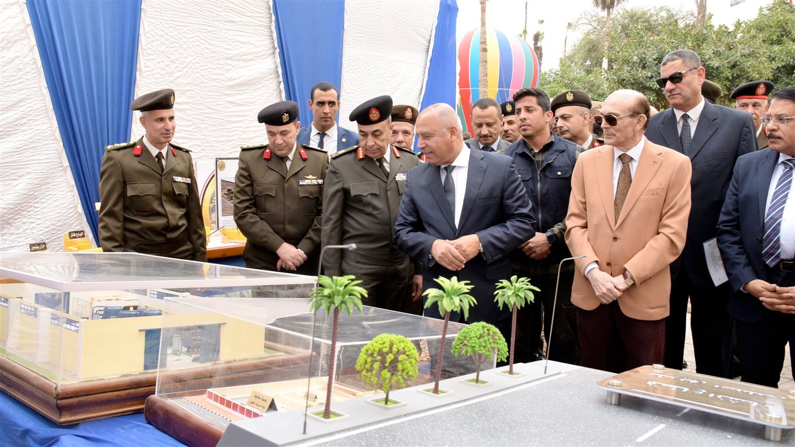 أكاديمية ناصر العسكرية تنظم عرضاً تقديمياً للدارسين