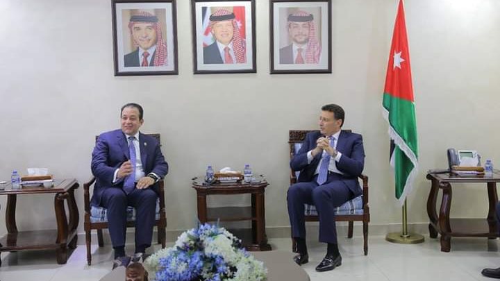 النائب علاء عابد يلتقي رئيس مجلس النواب الاردني