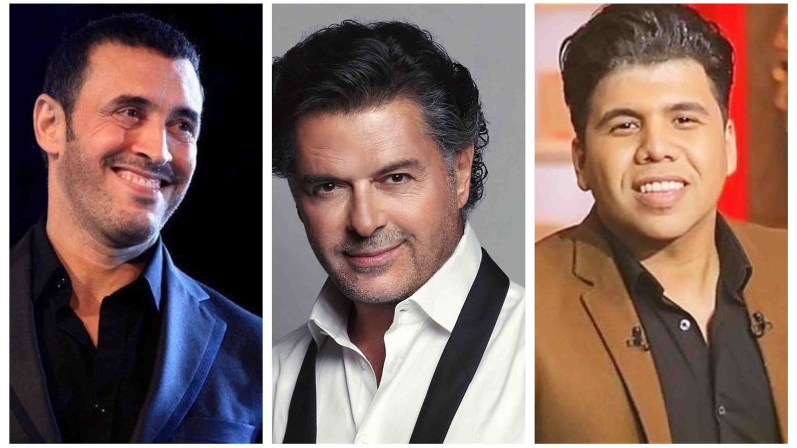 عمر كمال وراغب  وكاظم