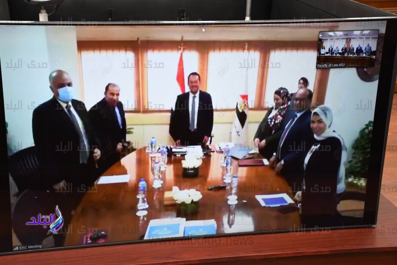 بروتوكول تعاون بين كلية الحقوق جامعة عين شمس ومركز المعلومات