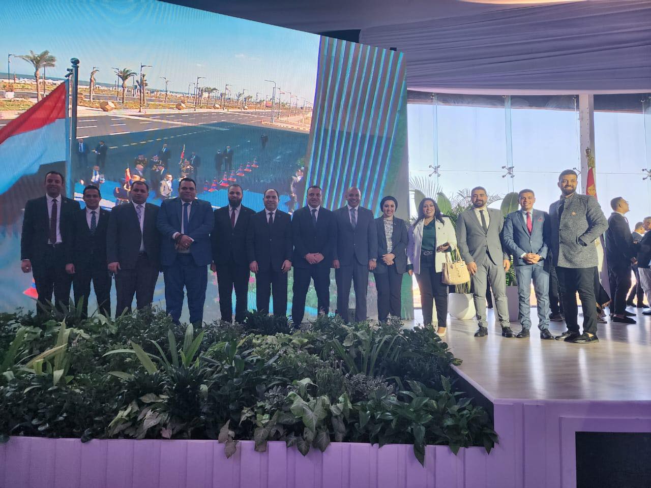 "التنسيقية" تشارك في افتتاح مدينة المنصورة الجديدة