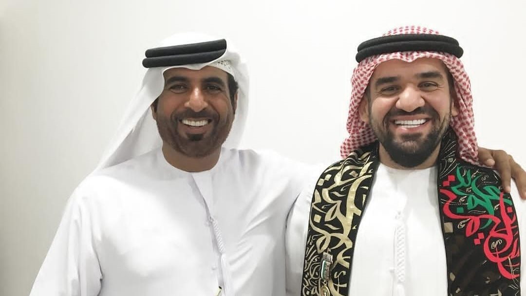 الجسمي والشاعر مصبح بن علي الكعبي