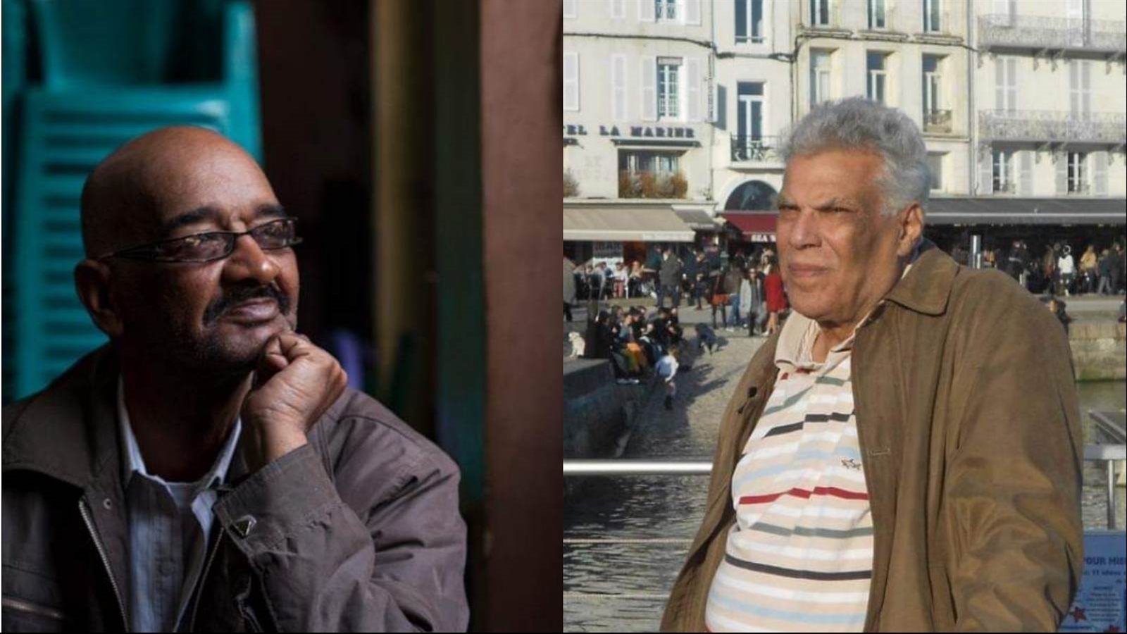 الأديب إبراهيم عبدالمجيد والروائي الراحل مكاوي سعيد