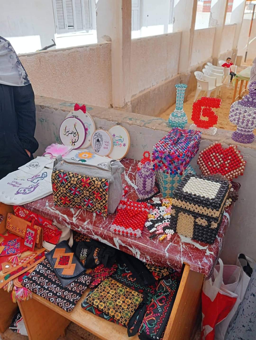نتاج عمل ورش العمل الفنية بسيناء