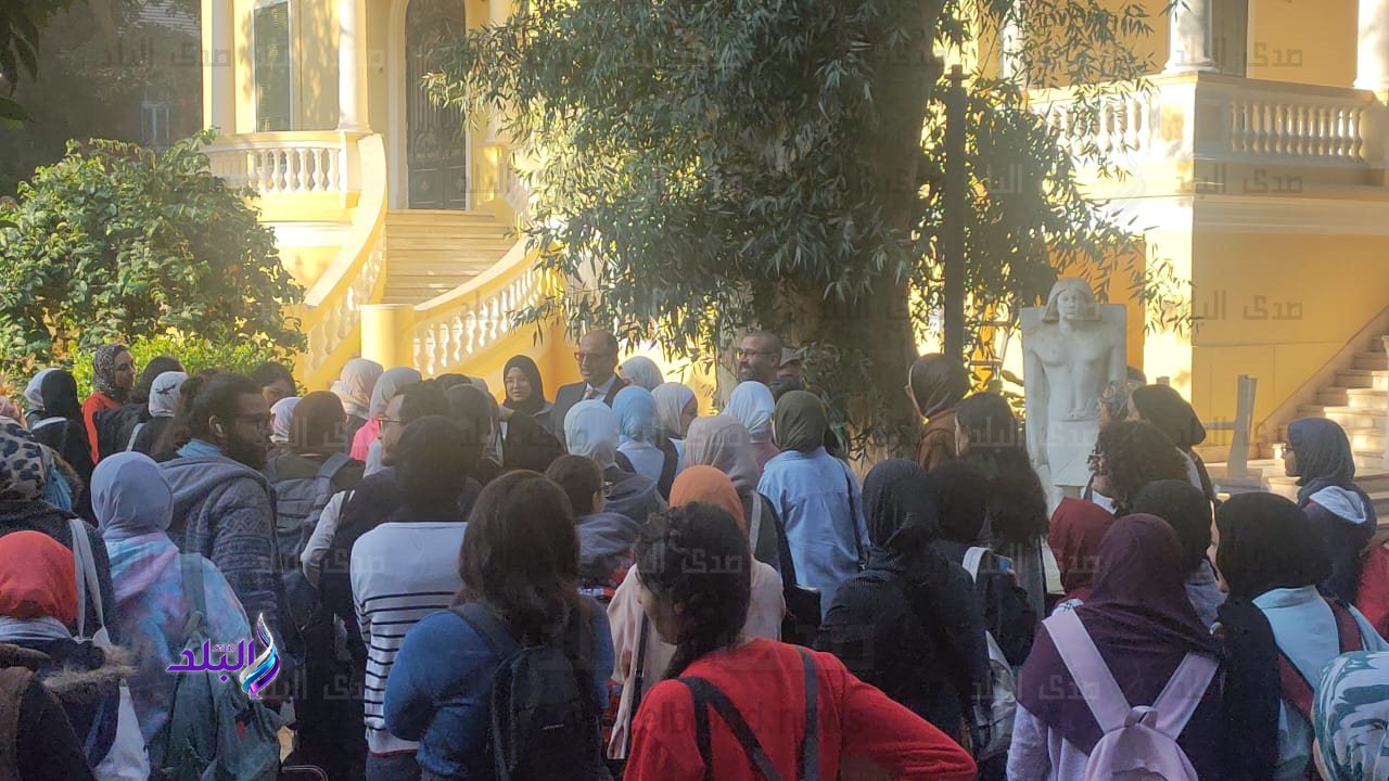 رئيس جامعة حلوان في زيارة لكلية الفنون الجميلة وكليات قطاع الزمالك