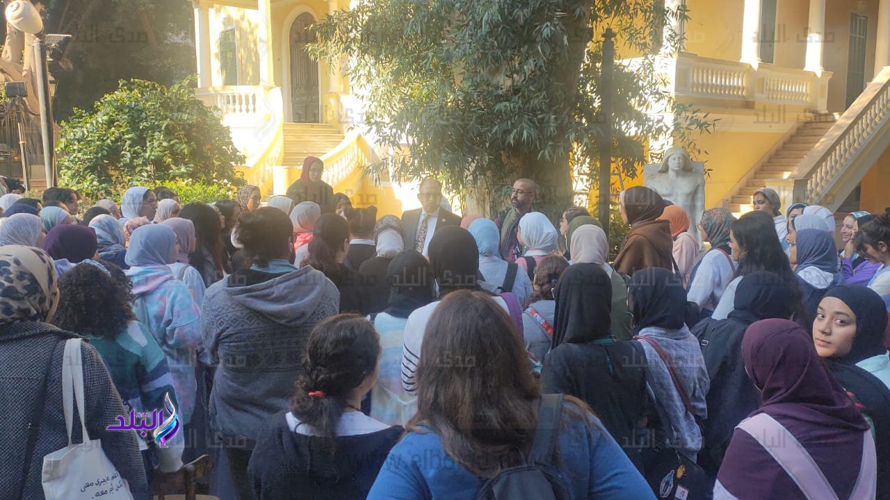 رئيس جامعة حلوان في زيارة لكلية الفنون الجميلة وكليات قطاع الزمالك