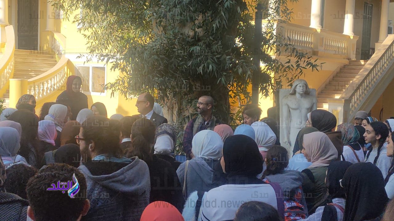 رئيس جامعة حلوان في زيارة لكلية الفنون الجميلة وكليات قطاع الزمالك