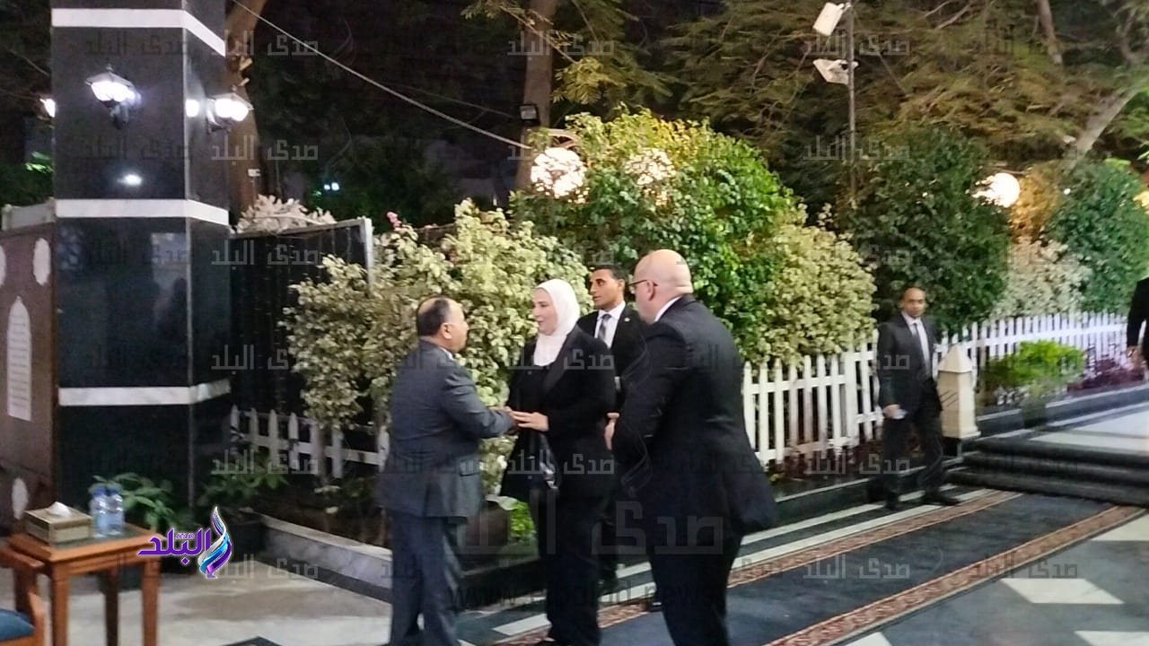 عزاء والدة زوجة وزير المالية الدكتور محمد معيط عزاء والدة زوجة وزير المالية الدكتور محمد معيط