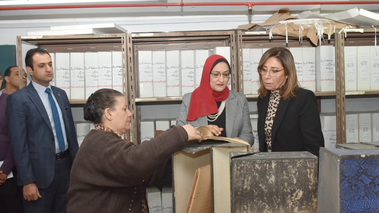 وزيرة الثقافة
