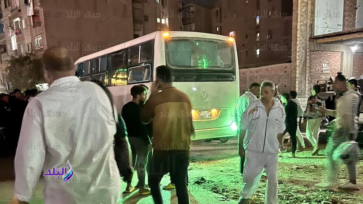 حادث أتوبيس دهس المواطنين في عين شمس 