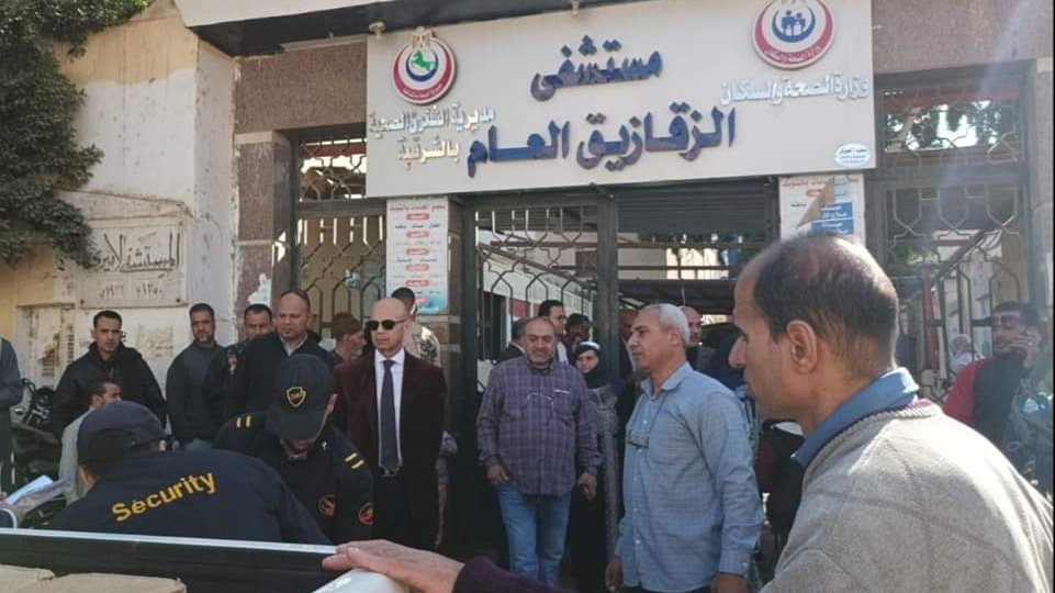  الدكتور هشام شوقي مسعود وكيل وزارة الصحة بالشرقية