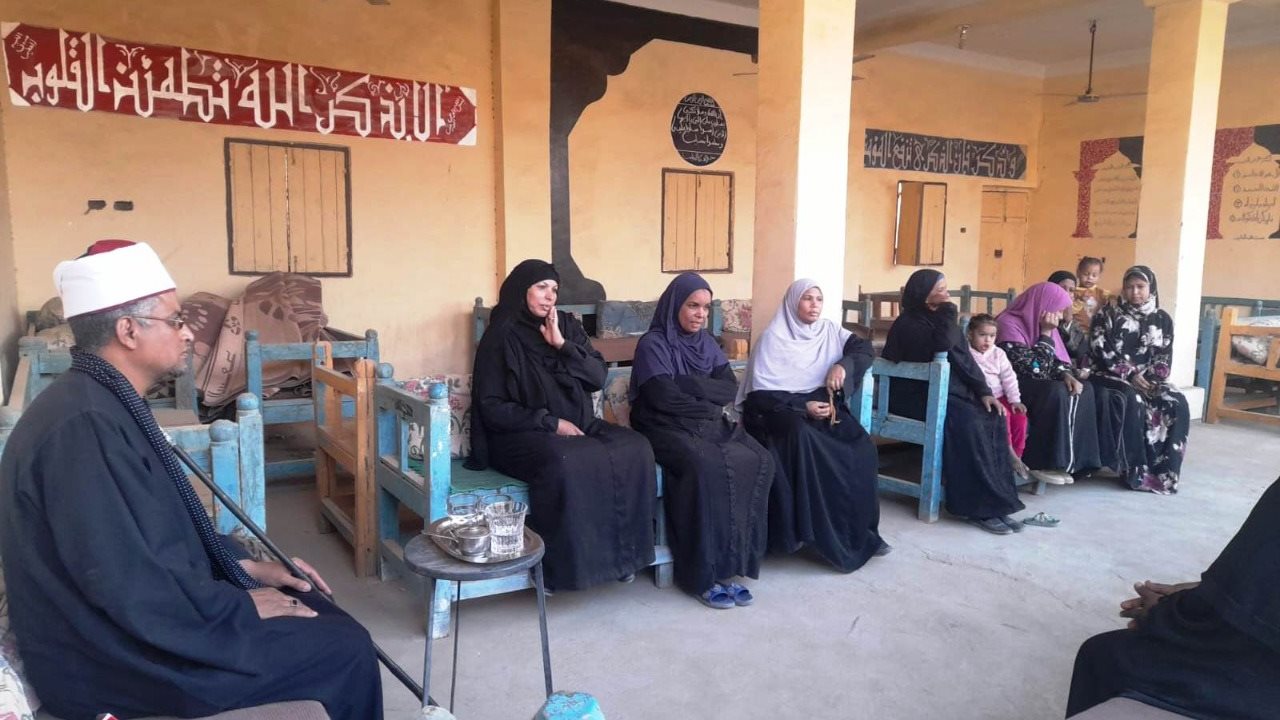 جلسات الدوار للمجلس القومى للمرأة بأسوان