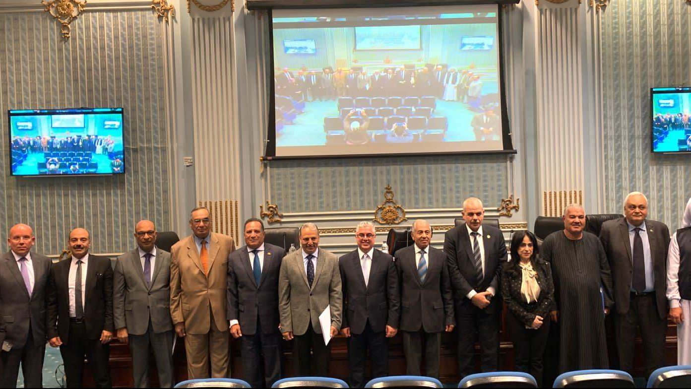 لجنة الدفاع والامن القومي خلال اجتماعها اليوم