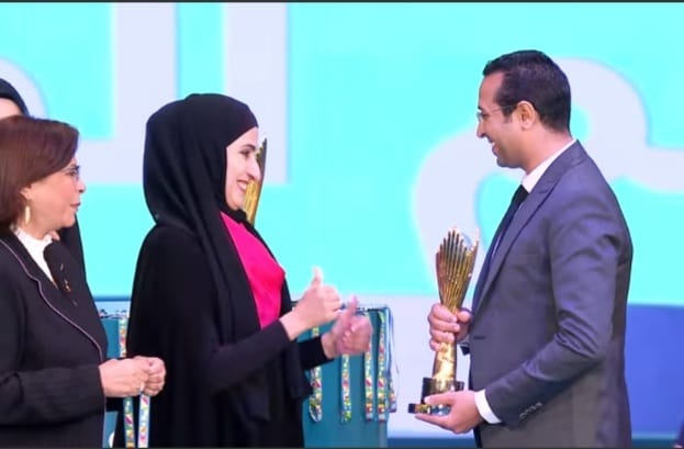 إبراهيم جابر المعلم المثقف لحظة التكريم