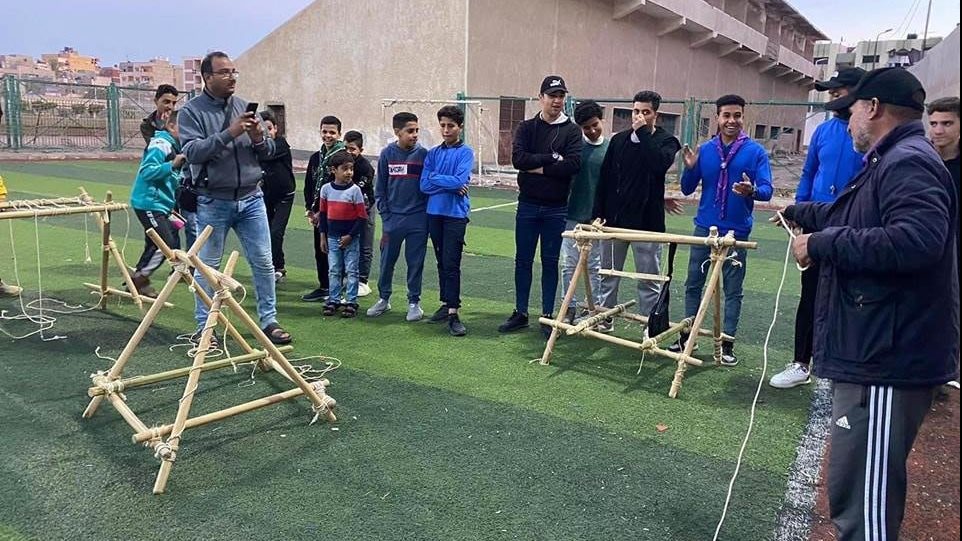 نشاط الحرحة الكشفية بالعريش