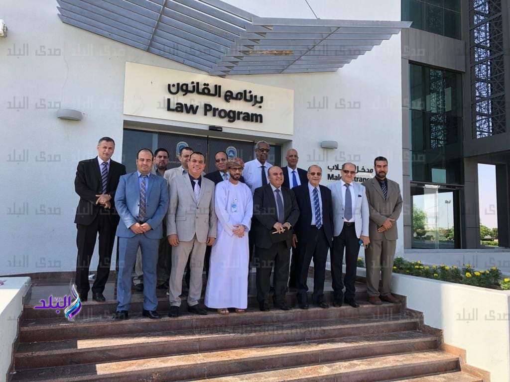 عميد حقوق عين شمس فى زيارة علمية لكلية البريمى الجامعية