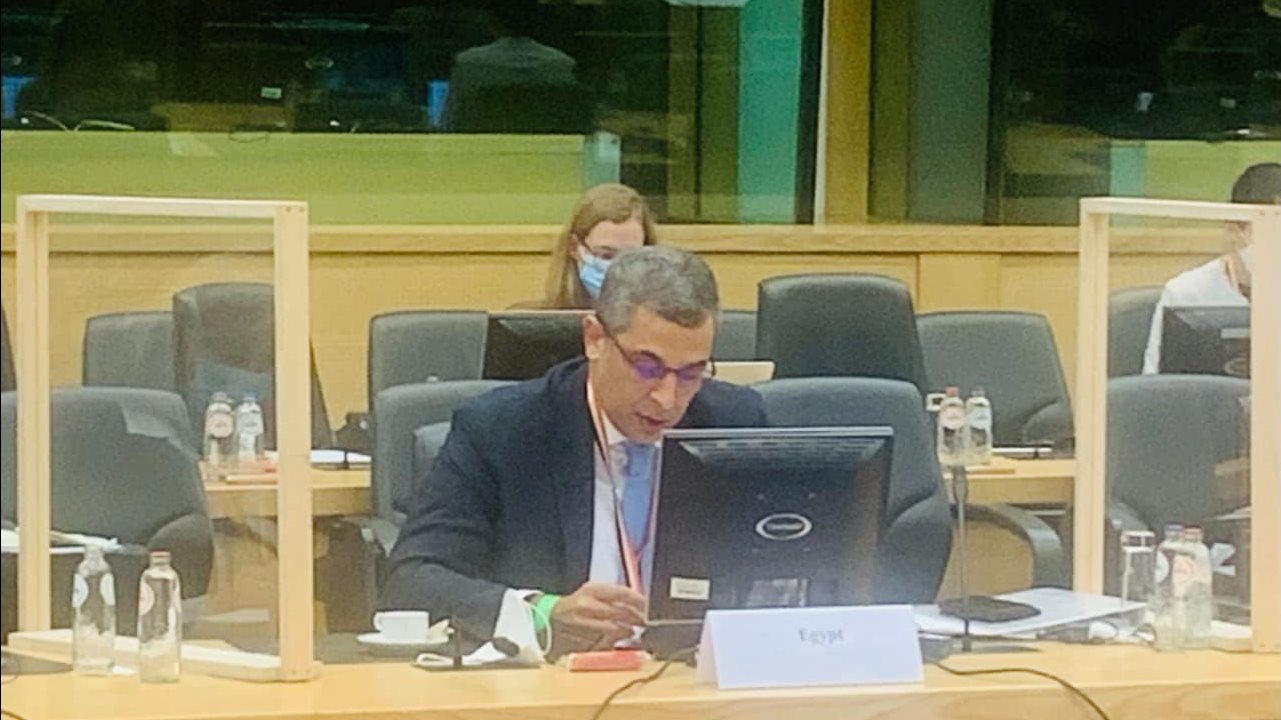 الوزير المفوض محمد فؤاد مدير مكافحة الإرهاب الدولي بالخارجية