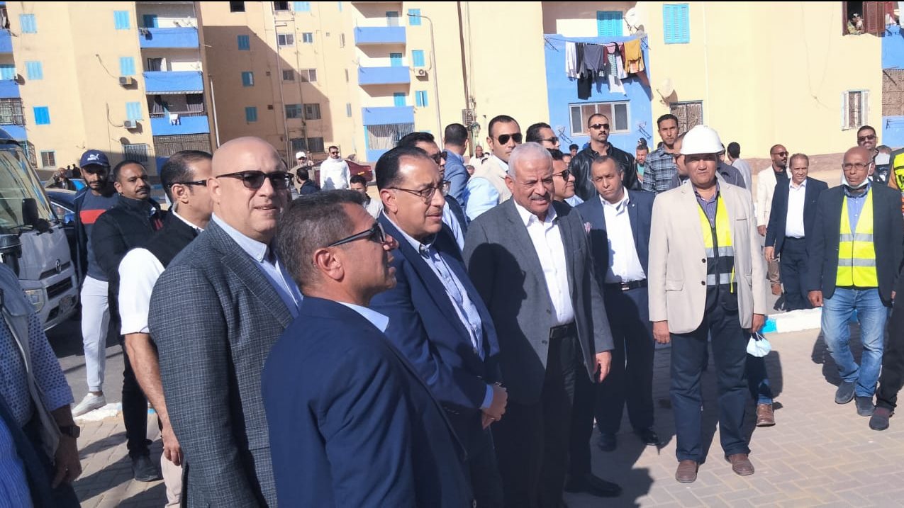 مصطفى مدبولي رئيس الوزراء في السويس