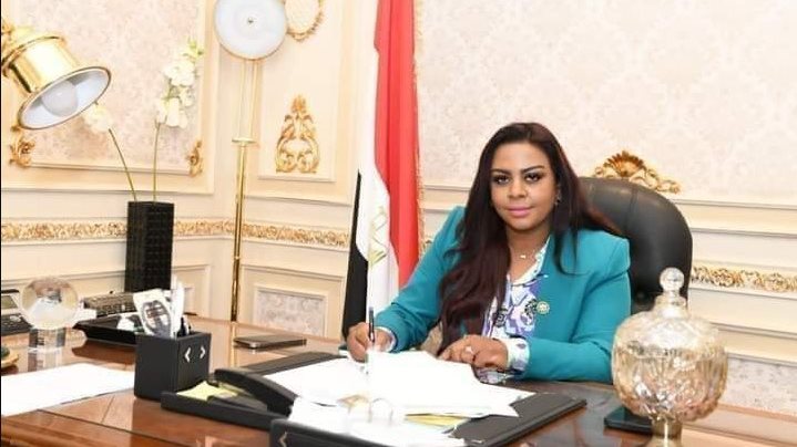 النائبة نيفين حمدي عضو مجلس النواب 