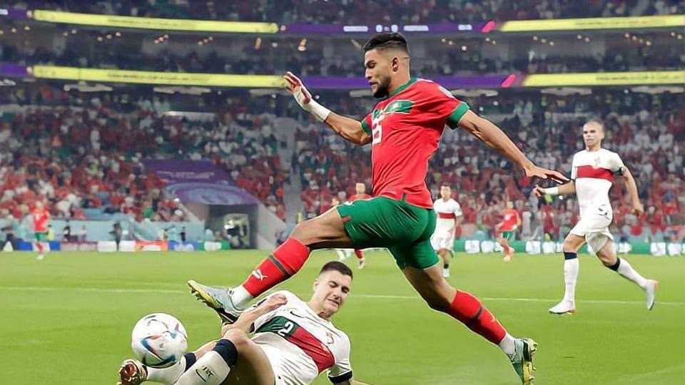 مباراة المغرب والبرتغال