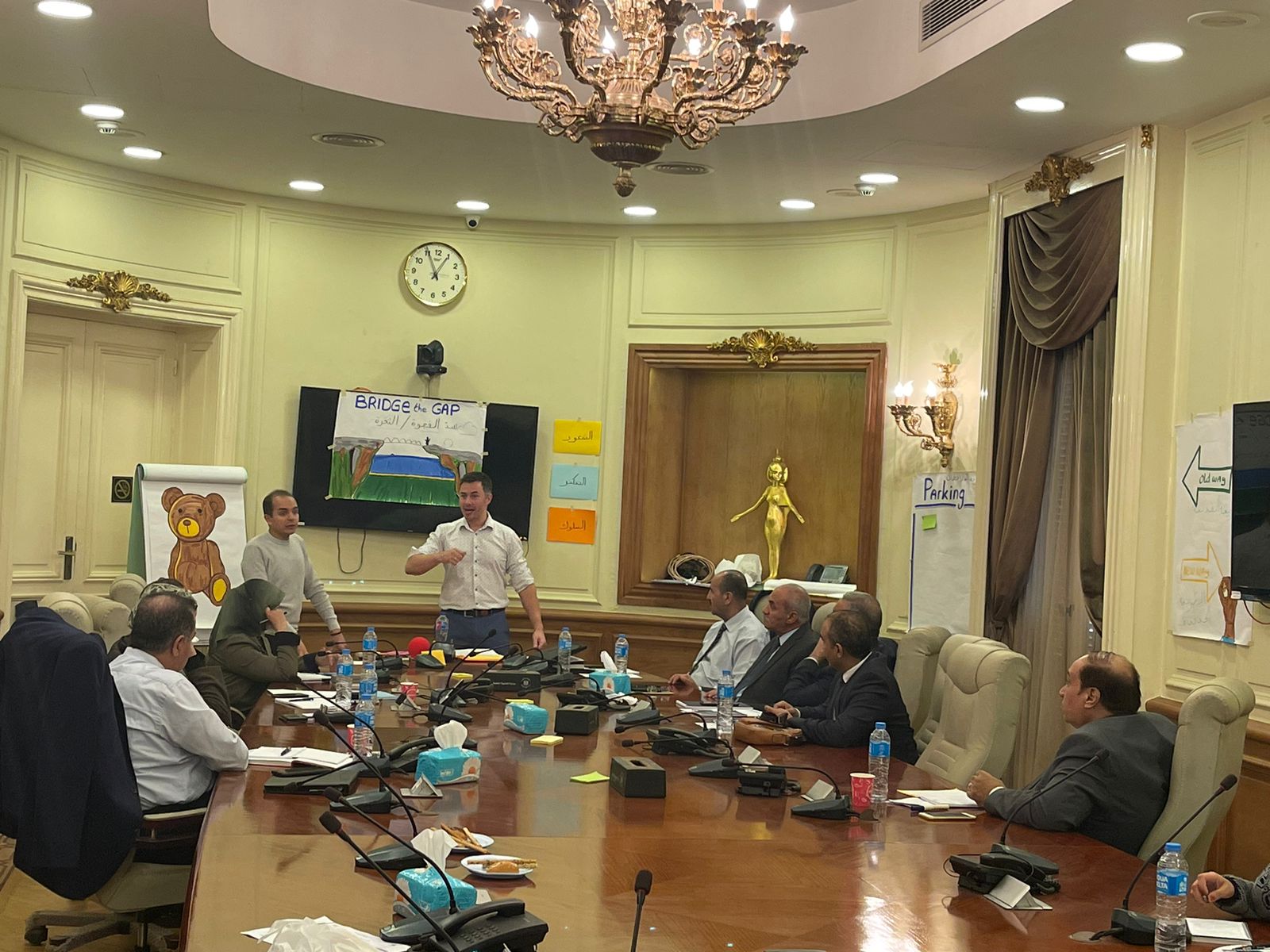 البرنامج التدريبي لسكرتيري المحافظات 
