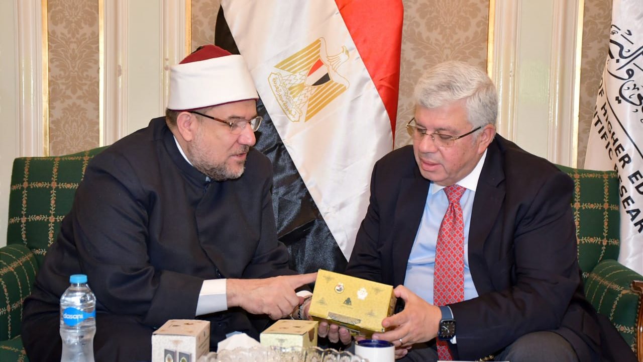 وزيرا التعليم العالي والأوقاف