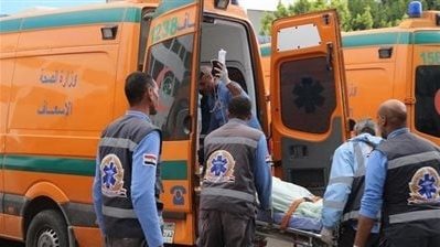 نقل مصابين لمستشفي العريش العام 