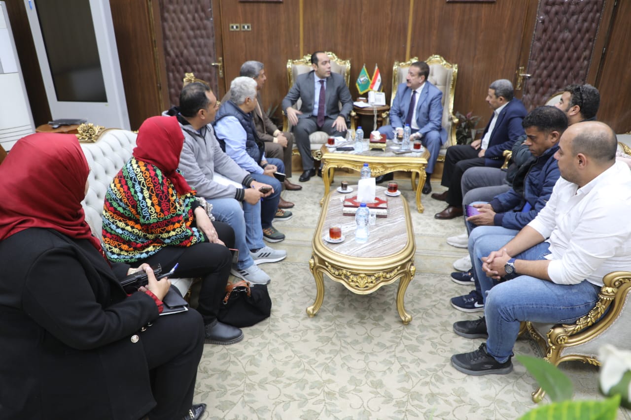 اجتماع محافظ المنوفية