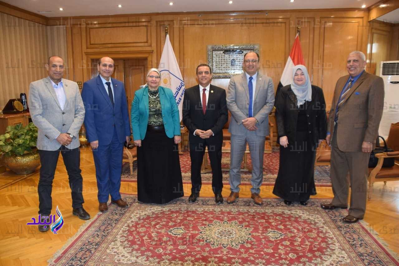 برتوكول تعاون مشترك بين جامعة حلوان والهيئة العامة لشئون المطابع الأميرية