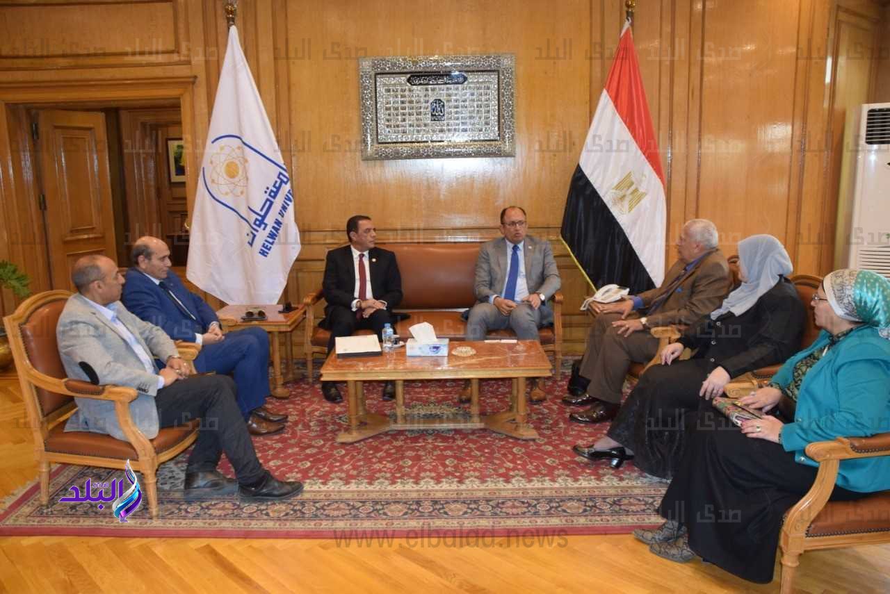 برتوكول تعاون مشترك بين جامعة حلوان والهيئة العامة لشئون المطابع الأميرية