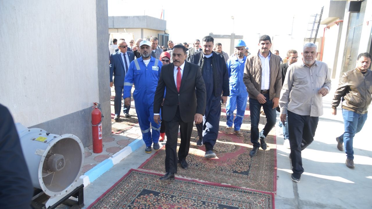 محافظ مطروح يفتتح 3 محطات رفع مياة صرف 