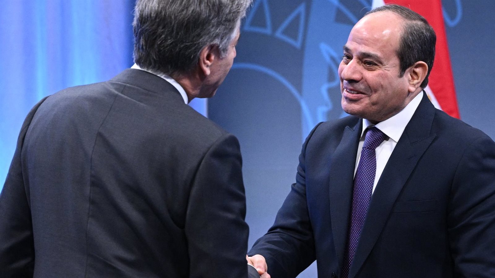 بلينكن والرئيس السيسي- أرشيفية