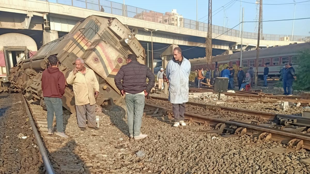 حادث قطار طنطا