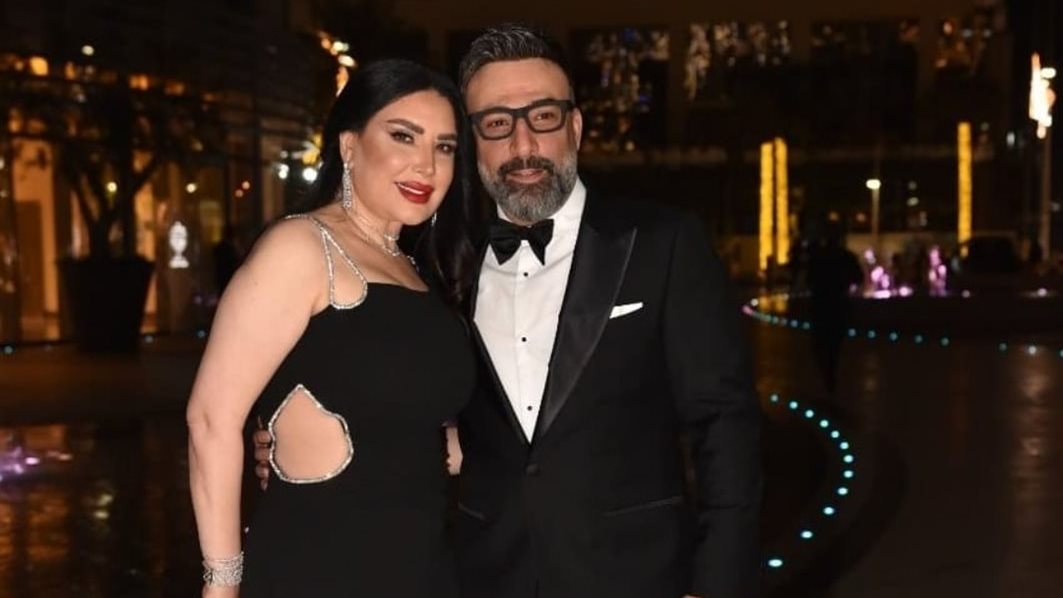 عبير صبري وزوجها