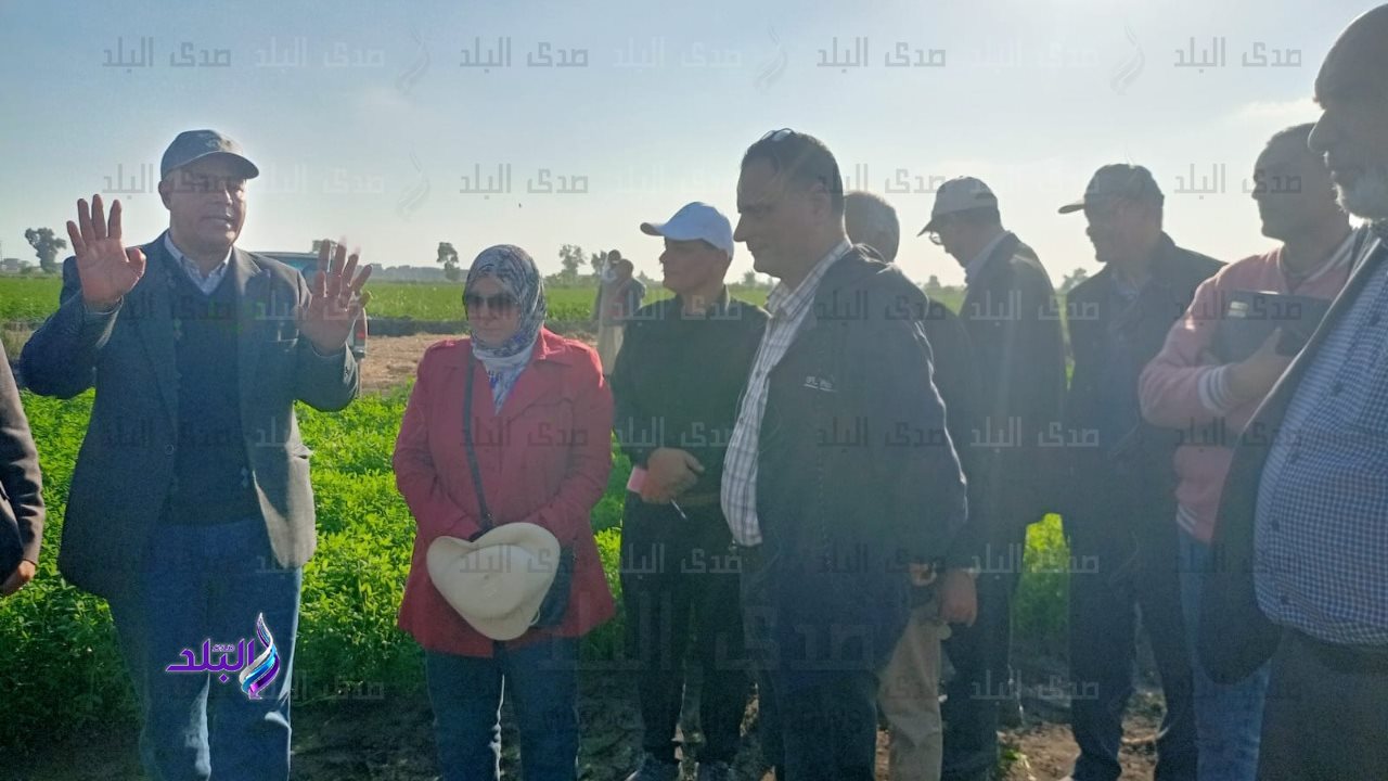 تفقد حقول سخا البحثية 