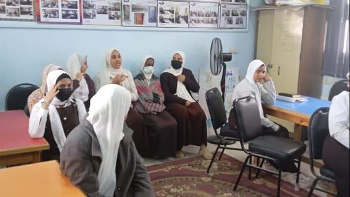 ندوات التوعية للطلبة بمدارس سيناء 