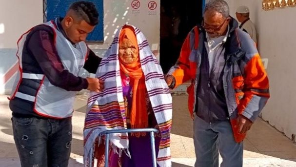 المعمّرة التونسية حفصة 
