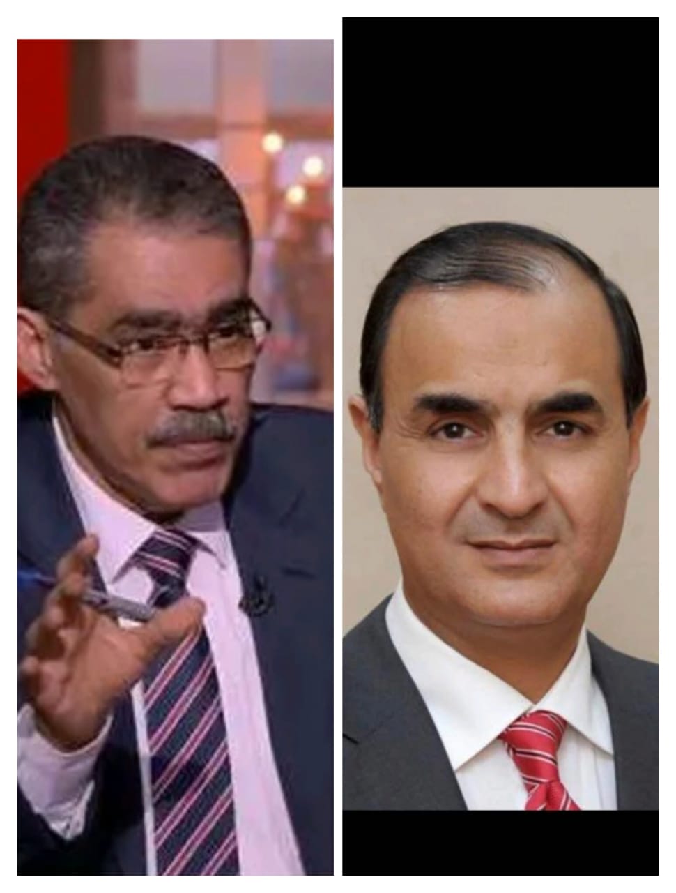  ضياء رشوان ومحمد البهنساوى