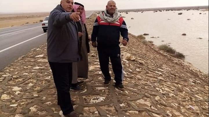 بحيرات صناعية لحجز مياه السيول بوسط سيناء