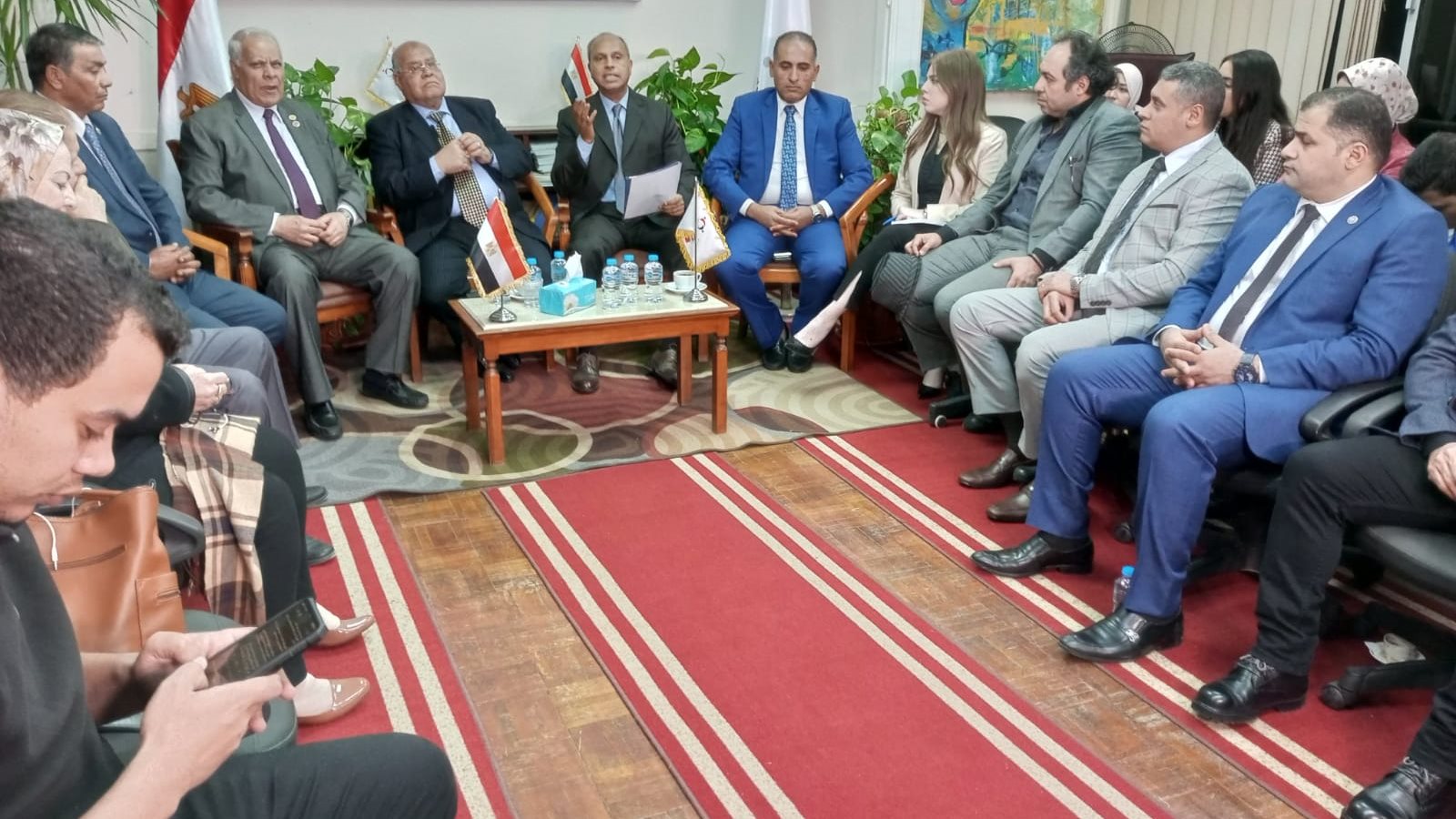 جانب من الصالون 